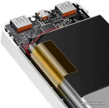 Внешний аккумулятор Baseus Bipow Digital Display PPDML-L02 10000mAh (белый)