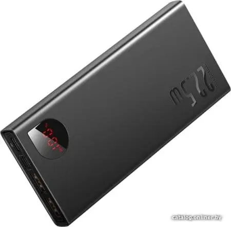 Внешний аккумулятор Baseus Adaman Metal Digital Display PPIMDA-B0A 10000mAh (черный)