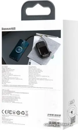 Внешний аккумулятор Baseus Qpow Digital Display PPQD-I01 20000mAh (черный)