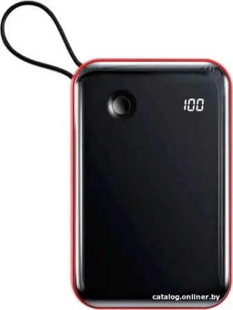 Внешний аккумулятор Baseus Mini S Digital Display PPXF-B09 10000mAh (черный/красный)