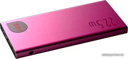 Внешний аккумулятор Baseus Adaman Metal Digital Display PPIMDA-B09 10000mAh (розовый)