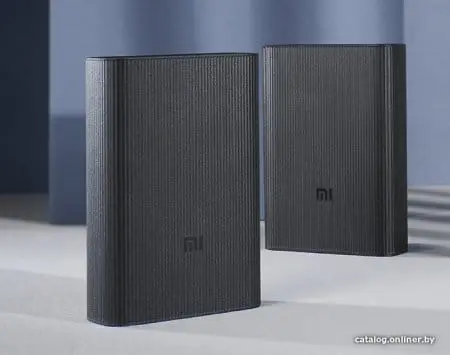 Внешний аккумулятор Xiaomi Mi Power Bank 3 Ultra Compact PB1022Z 10000mAh (черный)