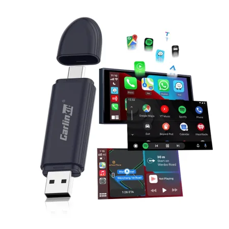 Беcпроводной адаптер CarlinKit Mini SE PRO - Apple CarPlay и Android Auto