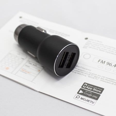 FM модулятор Xiaomi Roidmi Music Bluetooth Car Charger 3S BFQ04RM (черный)