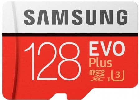 Карта памяти Samsung EVO Plus microSDXC 128GB + адаптер